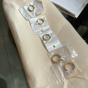 Brand new fashion jewelry size 5-9 sold separately rings gold color